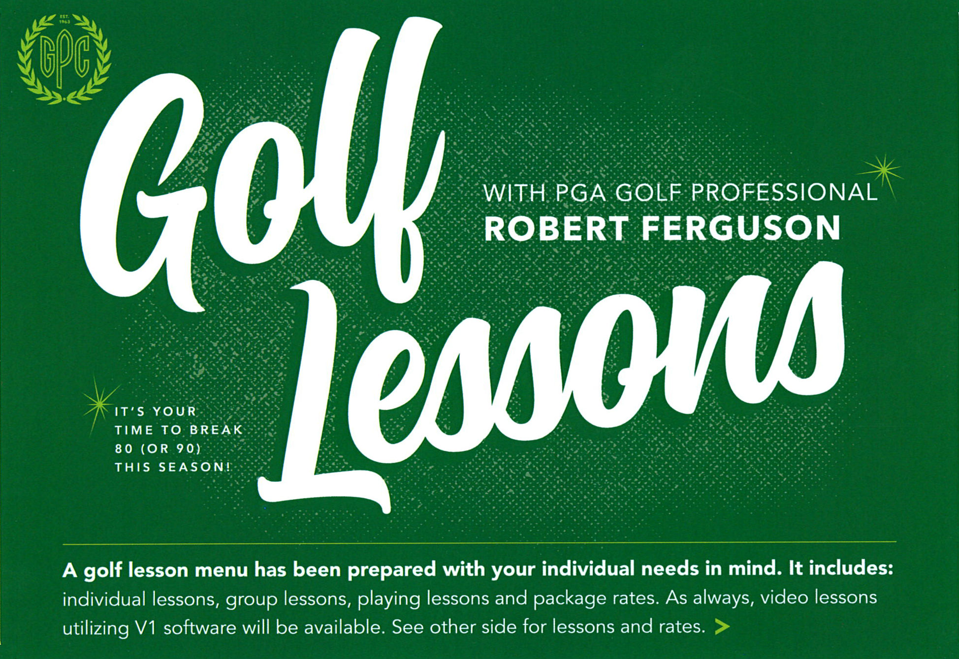 Front 9 Scorecard